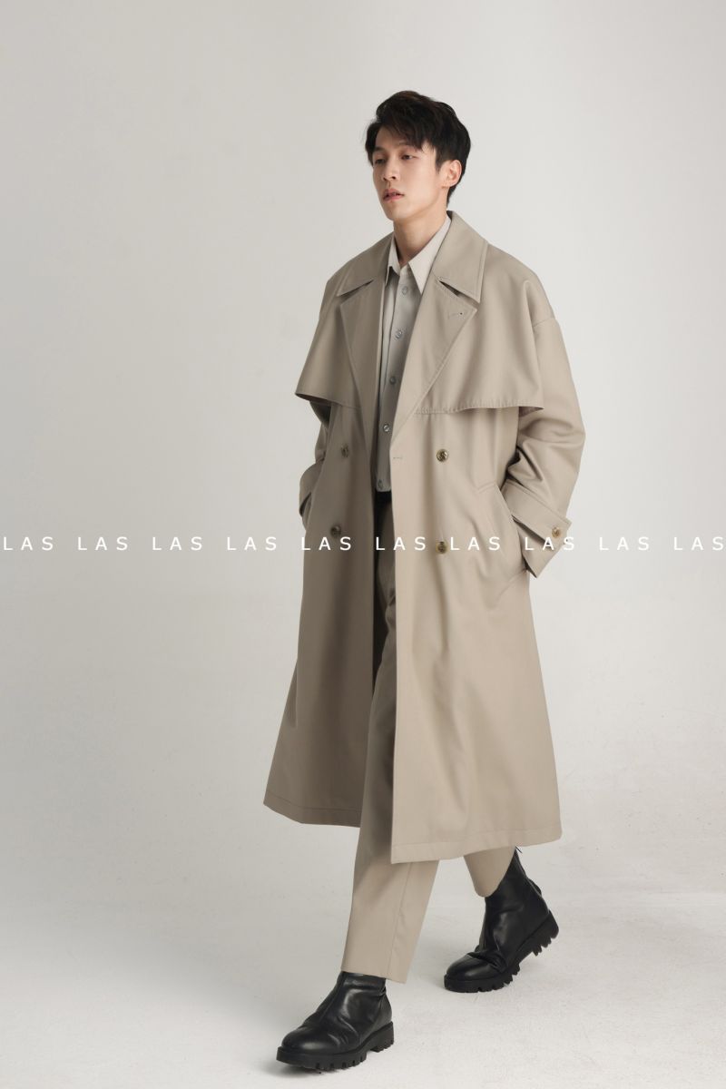 Áo Treclcoat Kaki bởi LAS