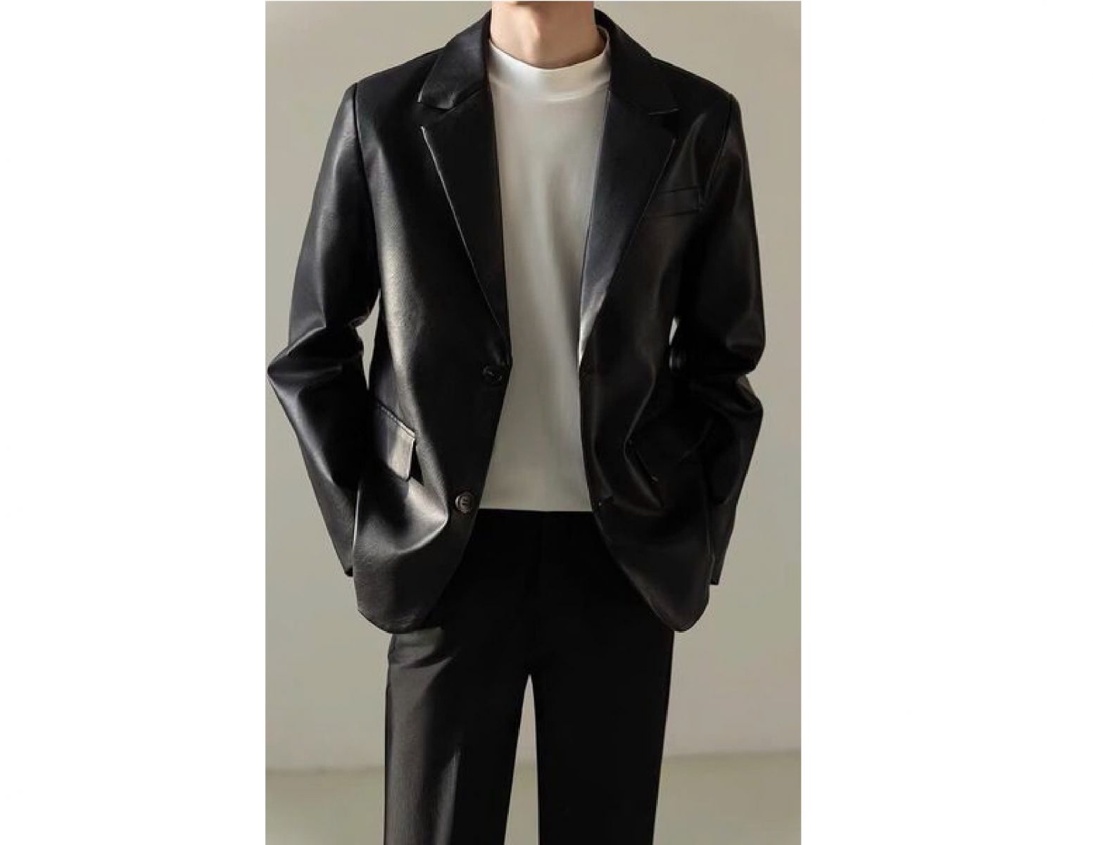 Áo Blazer Da Lông Cừu - The Las